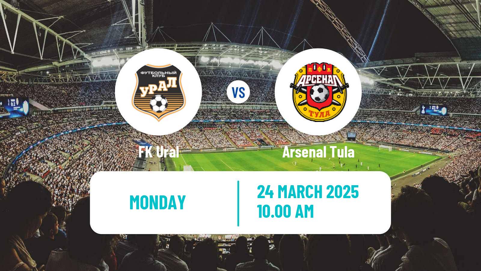 Soccer Russian FNL Ural - Arsenal Tula