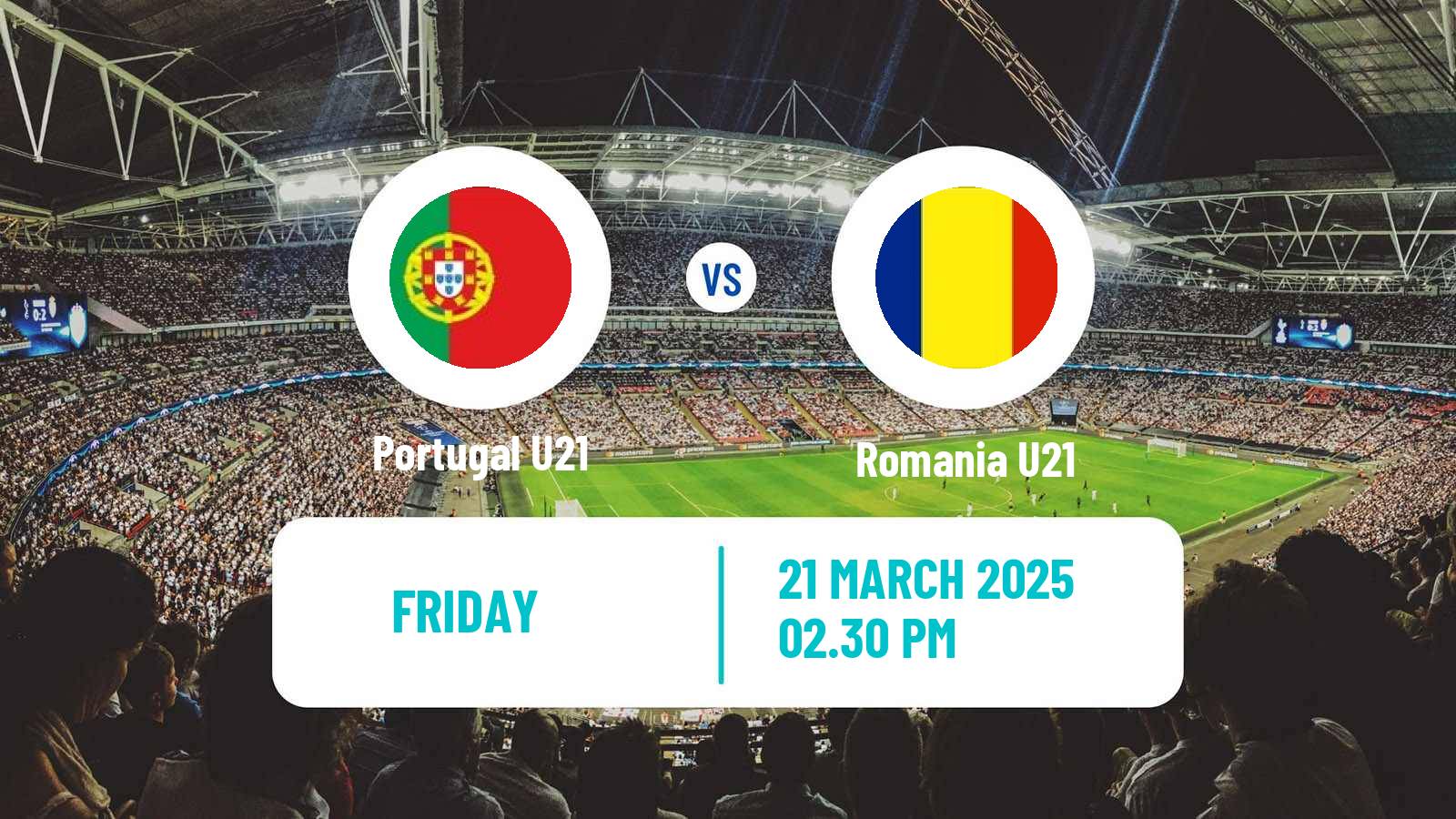 Soccer Friendly Portugal U21 - Romania U21