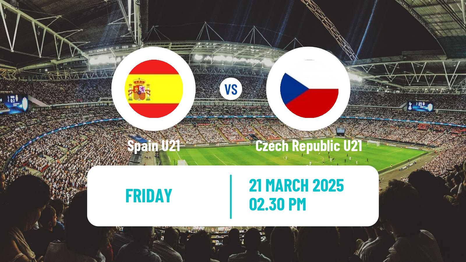 Soccer Friendly Spain U21 - Czech Republic U21