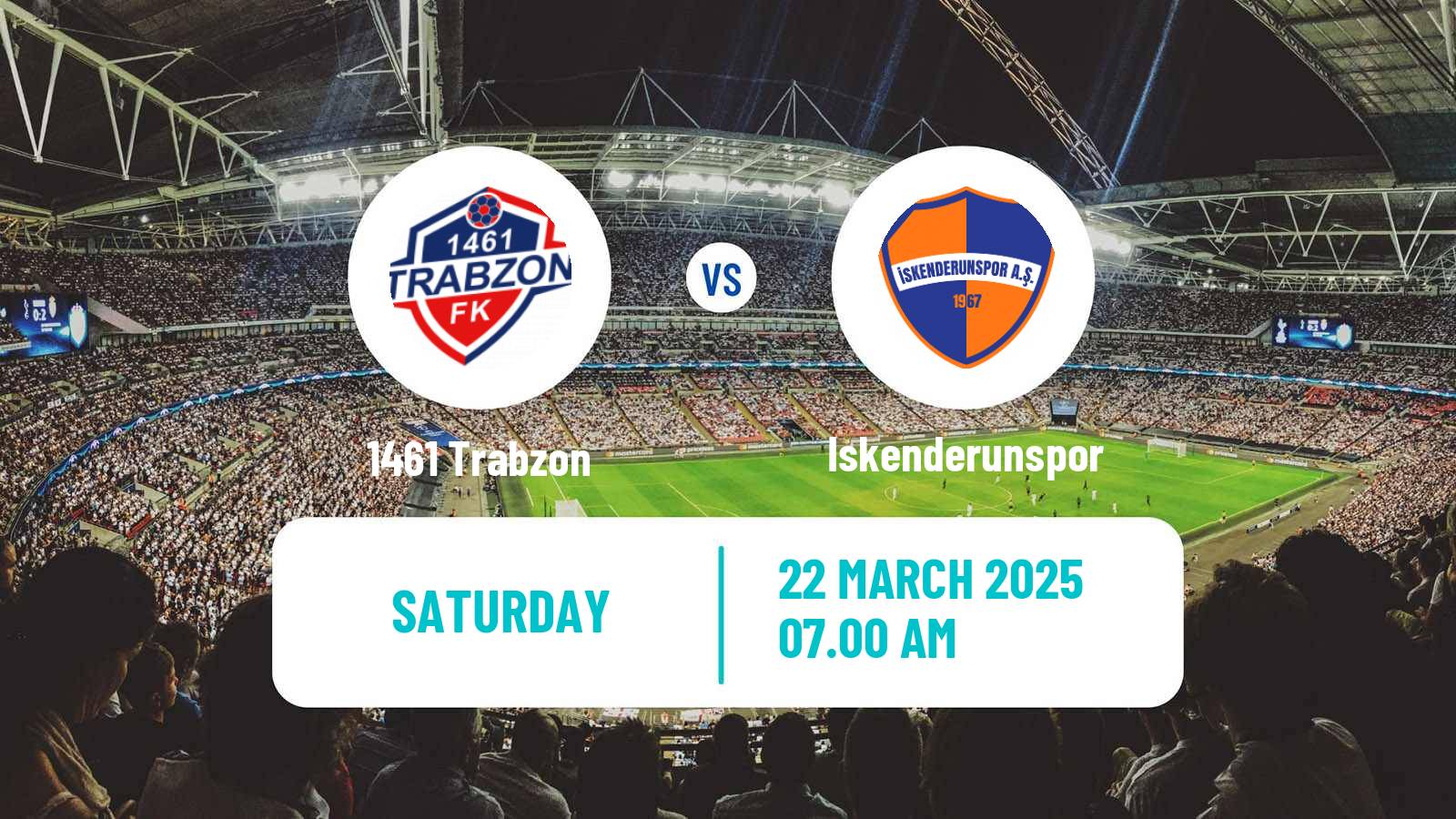 Soccer Turkish Second League White Group 1461 Trabzon - Iskenderunspor