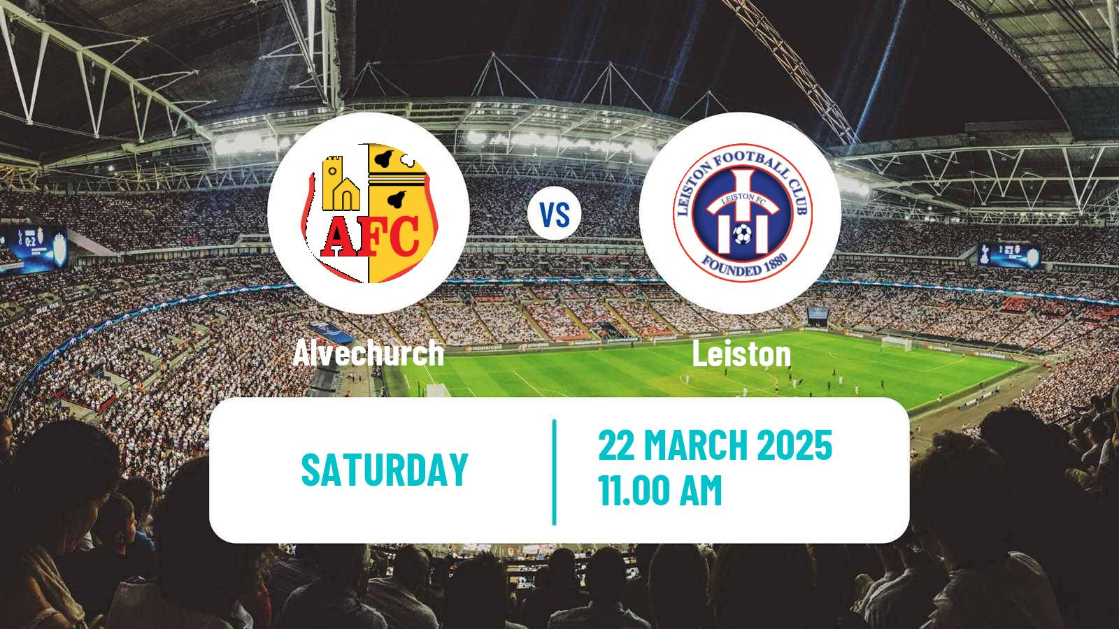 Football English Southern League Central Division Alvechurch - Leiston
