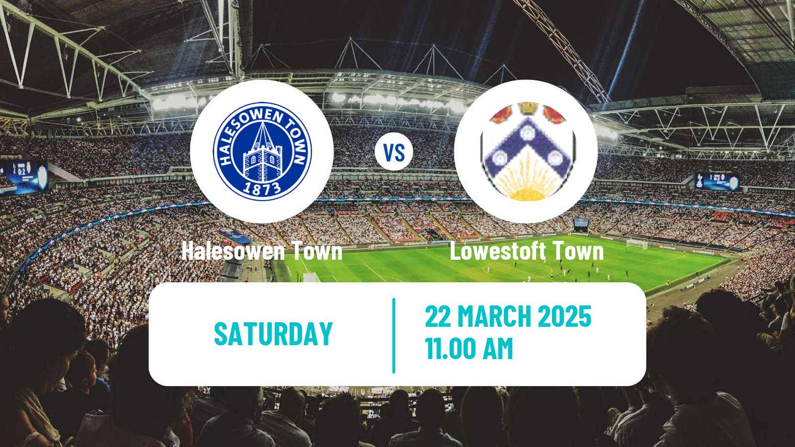 Soccer English Southern League Central Division Halesowen Town - Lowestoft Town
