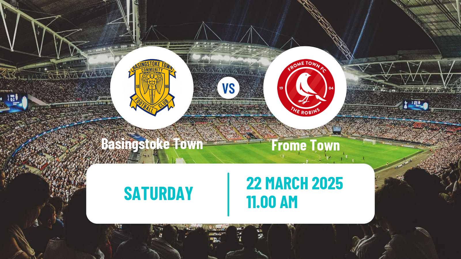 Soccer English Southern League South Division Basingstoke Town - Frome Town