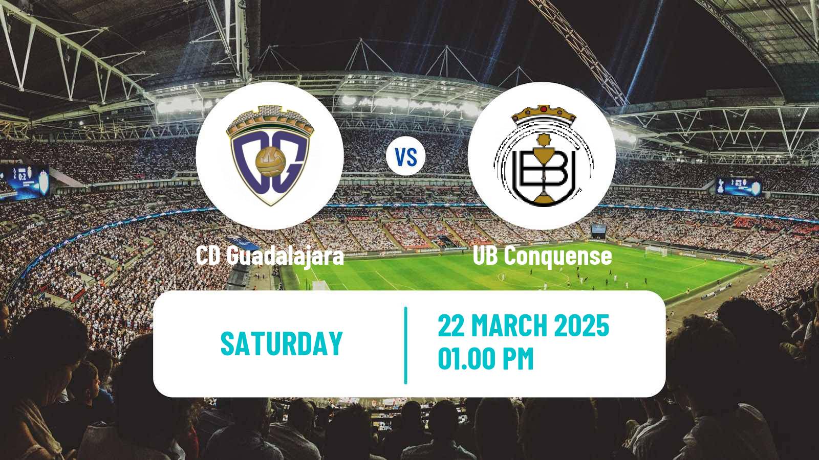 Soccer Spanish Segunda RFEF - Group 5 CD Guadalajara - Conquense