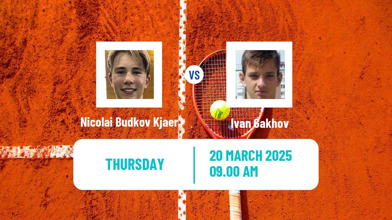 Tennis Murcia Challenger Men Nicolai Budkov Kjaer - Ivan Gakhov