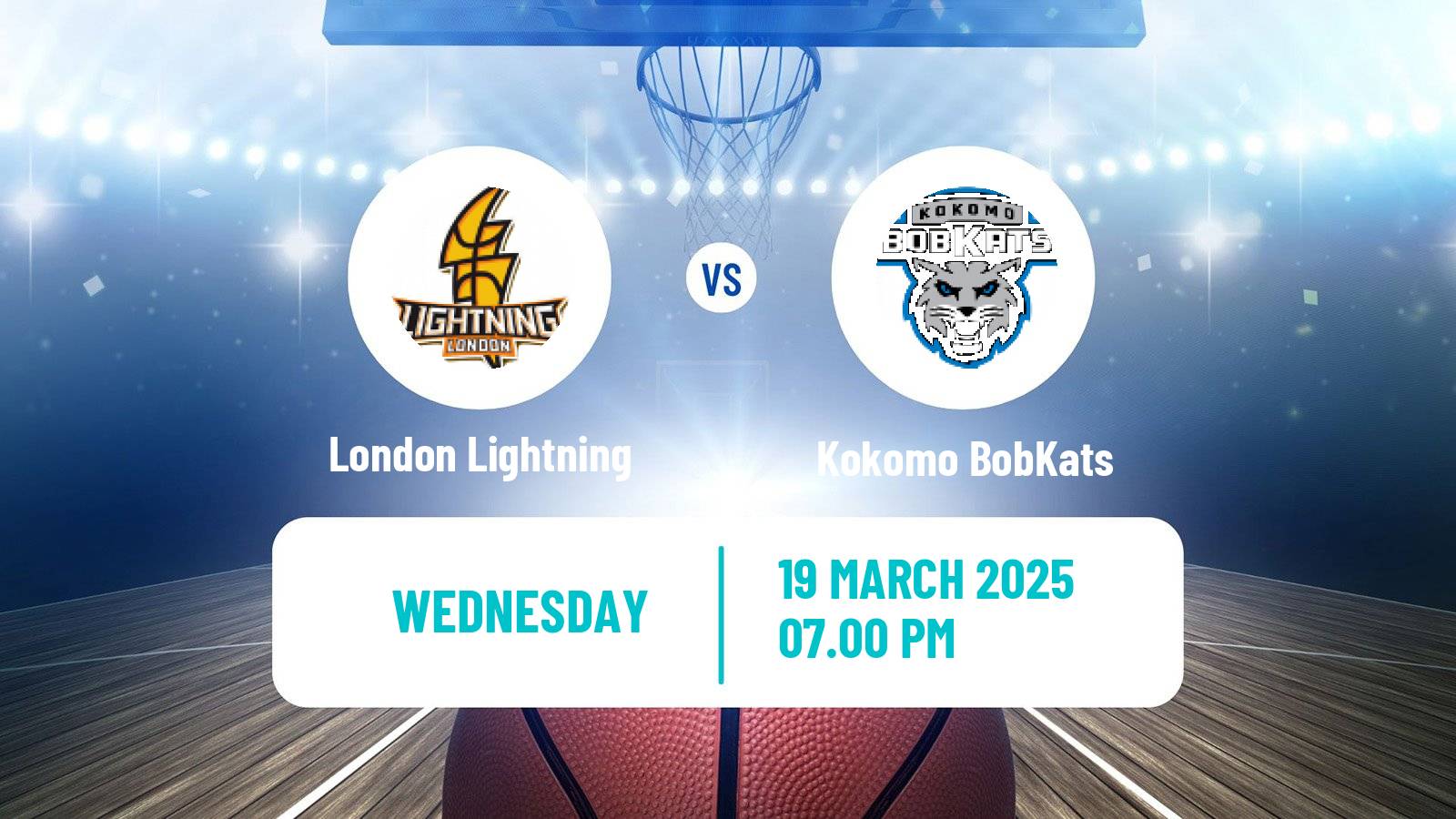Basketball Canadian Super League Basketball London Lightning - Kokomo BobKats