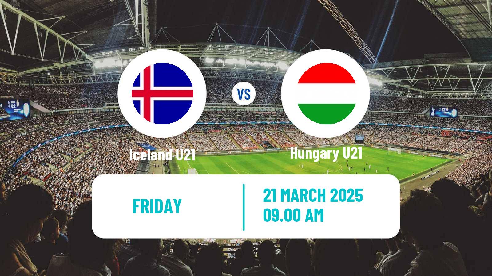 Soccer Friendly Iceland U21 - Hungary U21