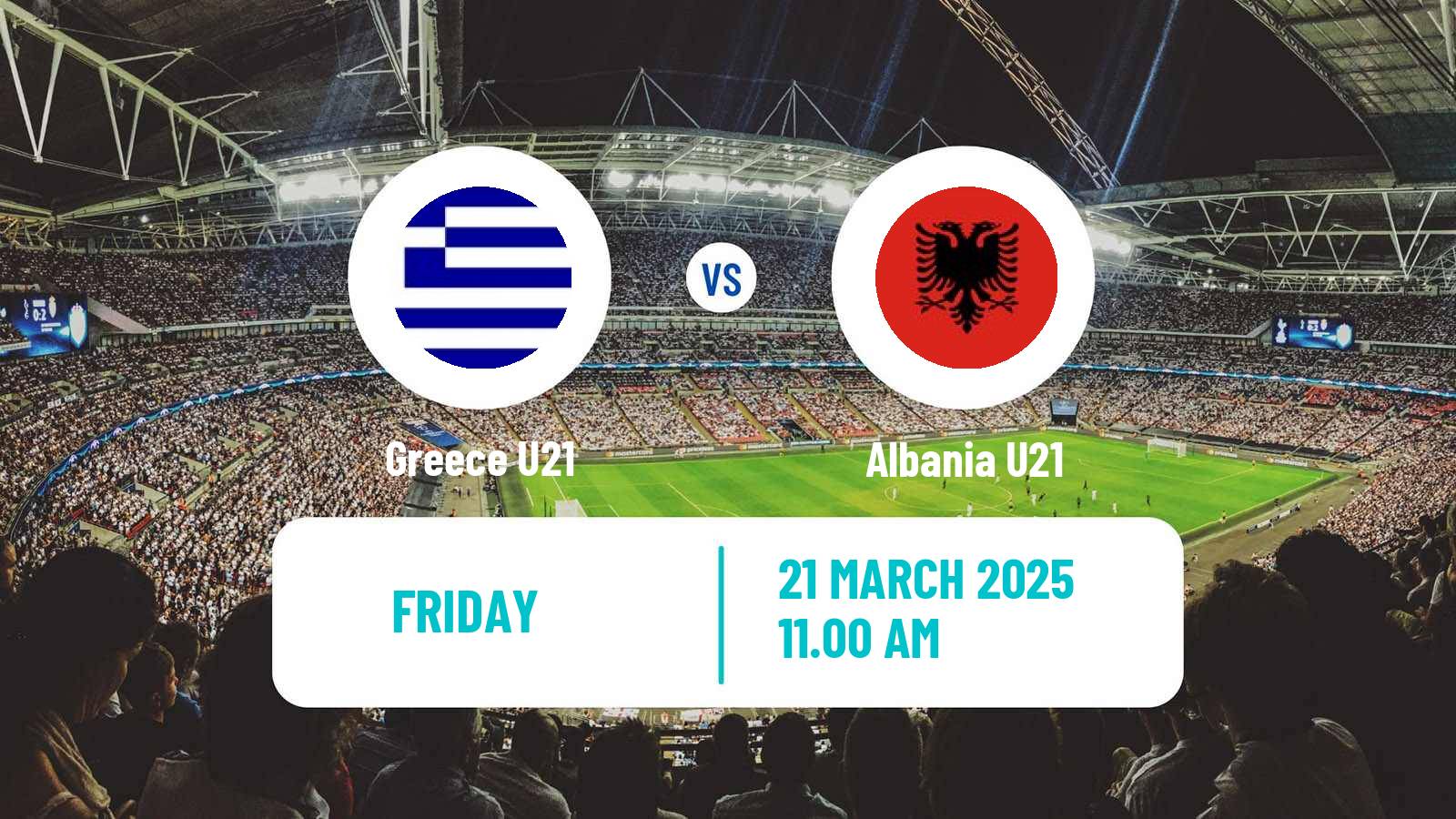 Soccer Friendly Greece U21 - Albania U21