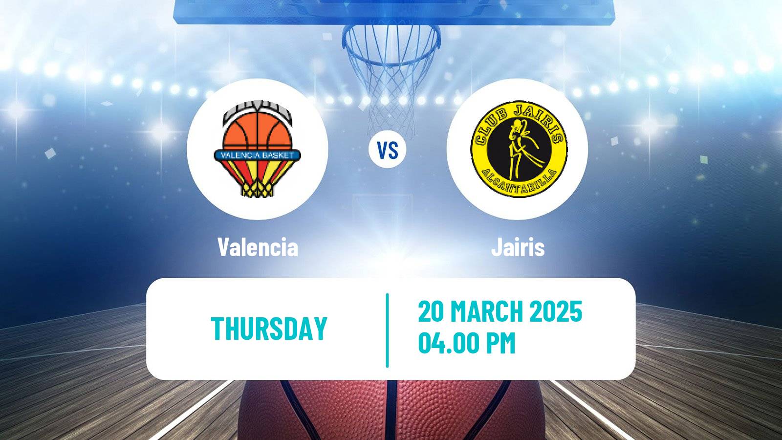 Basketball Spanish Cup Basketball Women Valencia - Jairis