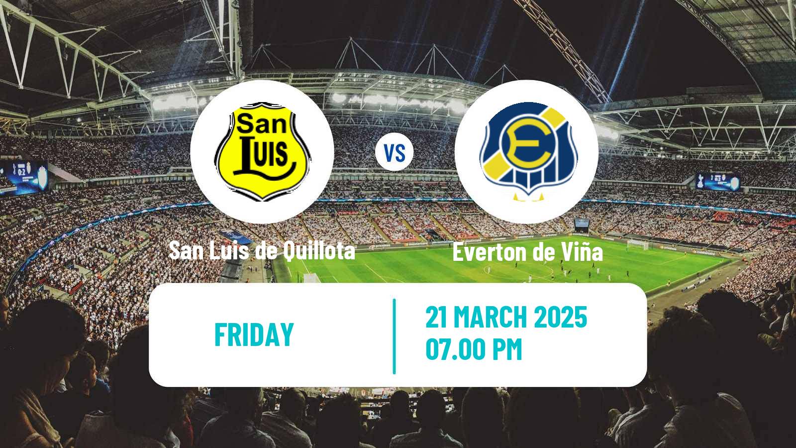 Soccer Chilean Cup San Luis de Quillota - Everton de Viña