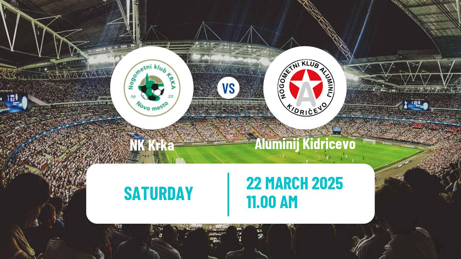 Soccer Slovenian 2 SNL Krka - Aluminij Kidricevo