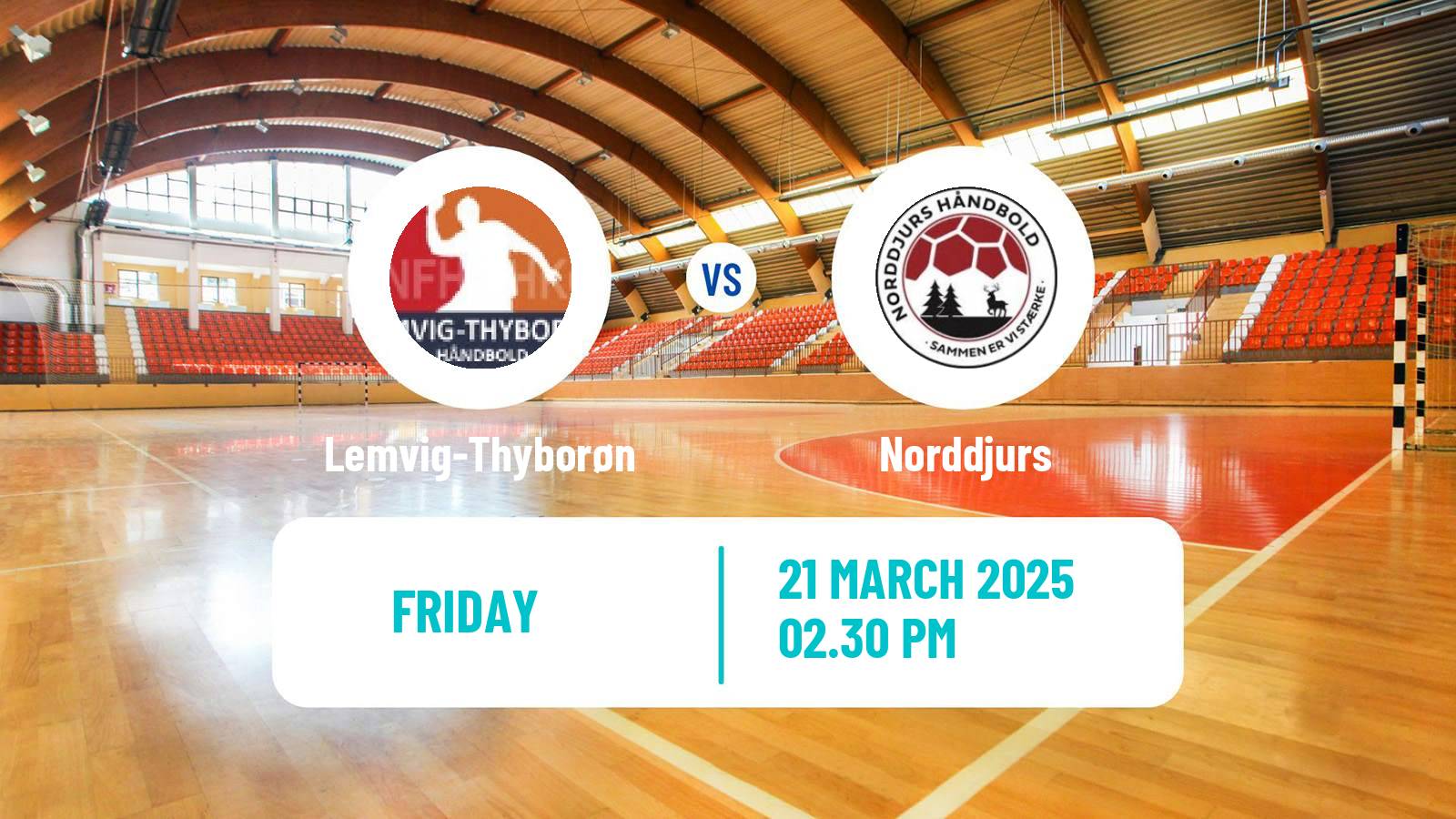 Handball Danish 1 Division Handball Lemvig-Thyborøn - Norddjurs