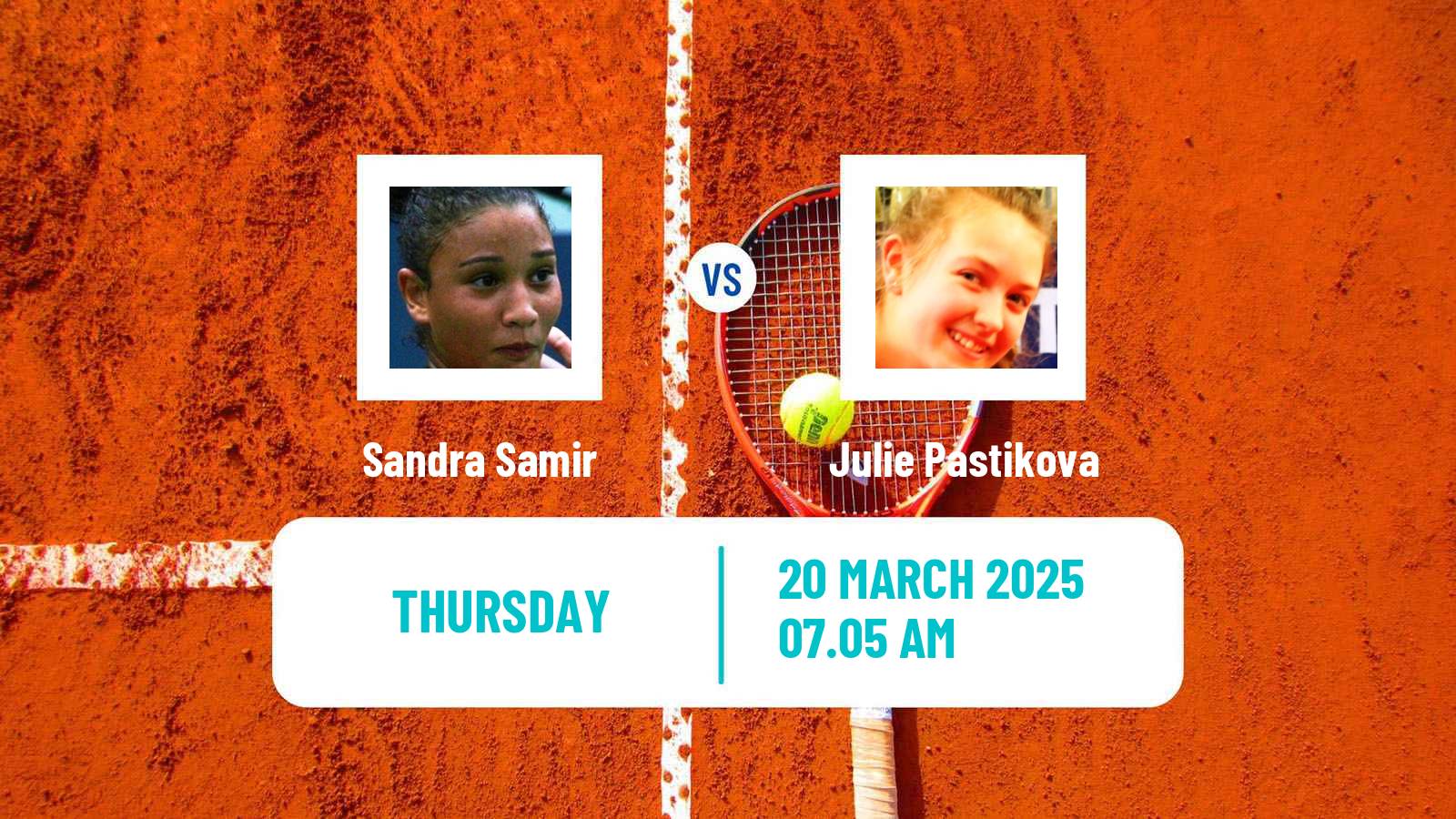 Tennis ITF W35 Solarino 3 Women Sandra Samir - Julie Pastikova