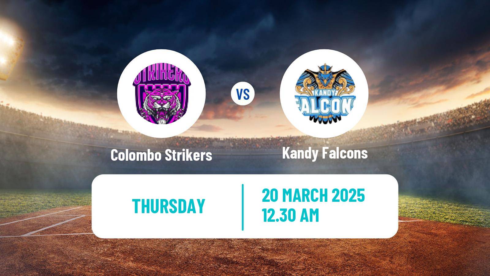 Cricket Sri Lanka NSL 4-Day Tournament Colombo Strikers - Kandy Falcons