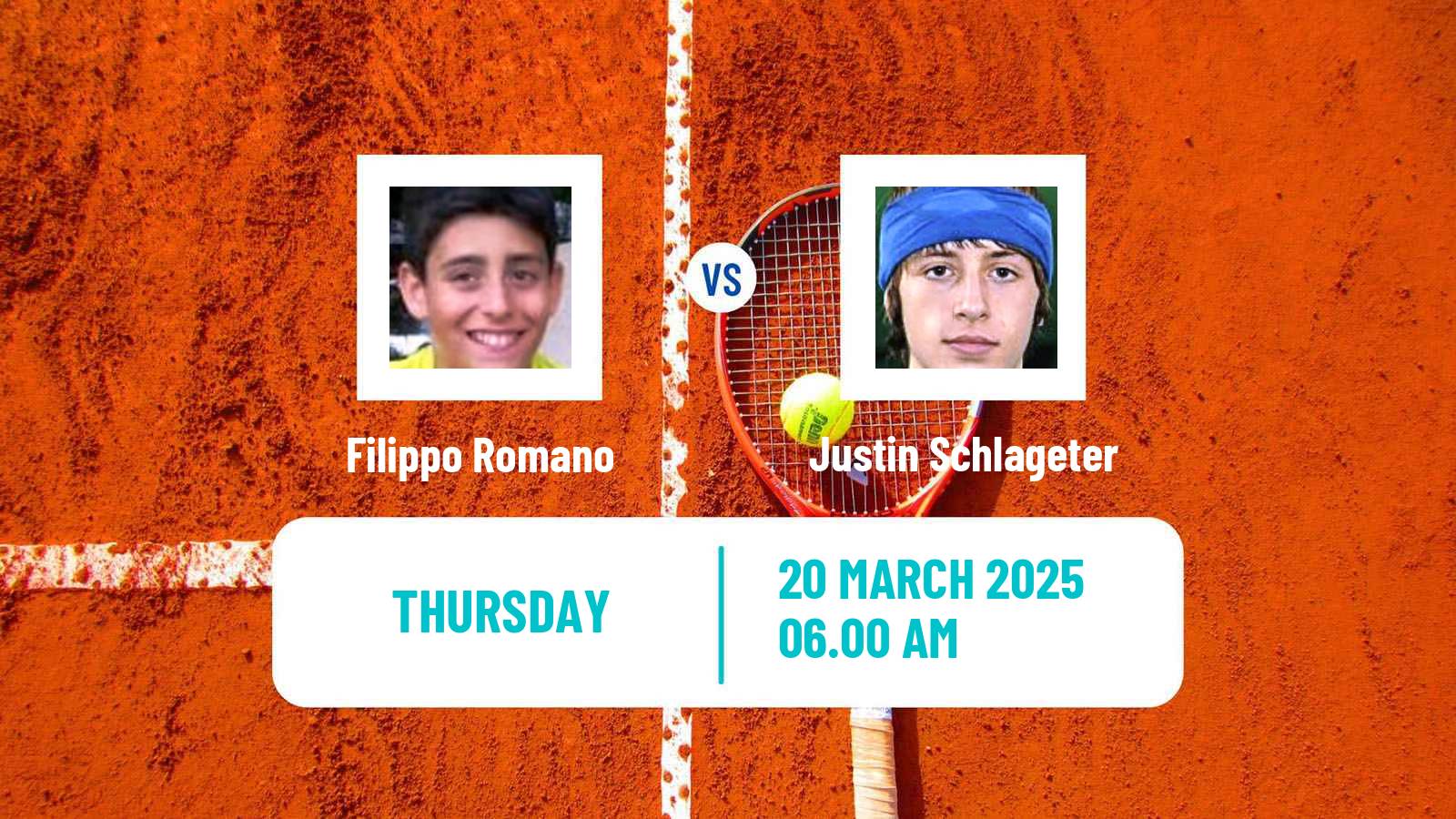 Tennis ITF M15 Rovinj Men Filippo Romano - Justin Schlageter