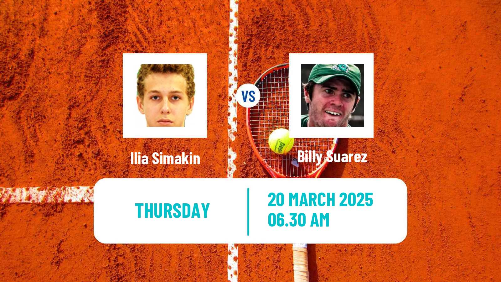 Tennis ITF M15 Heraklion Men Ilia Simakin - Billy Suarez