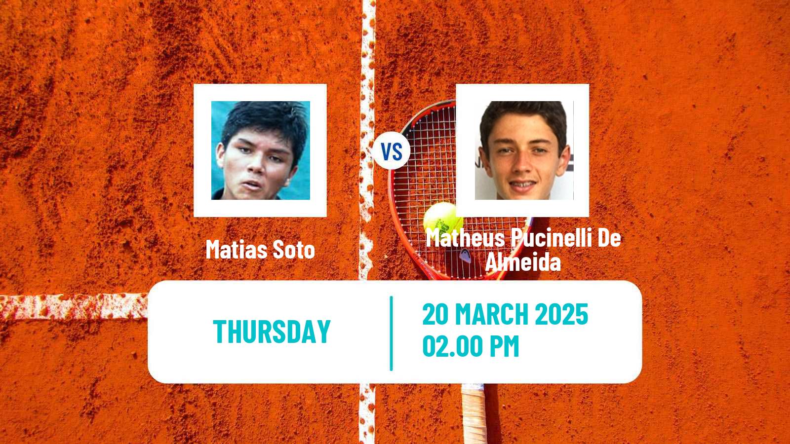 Tennis Asuncion Challenger Men Matias Soto - Matheus Pucinelli De Almeida