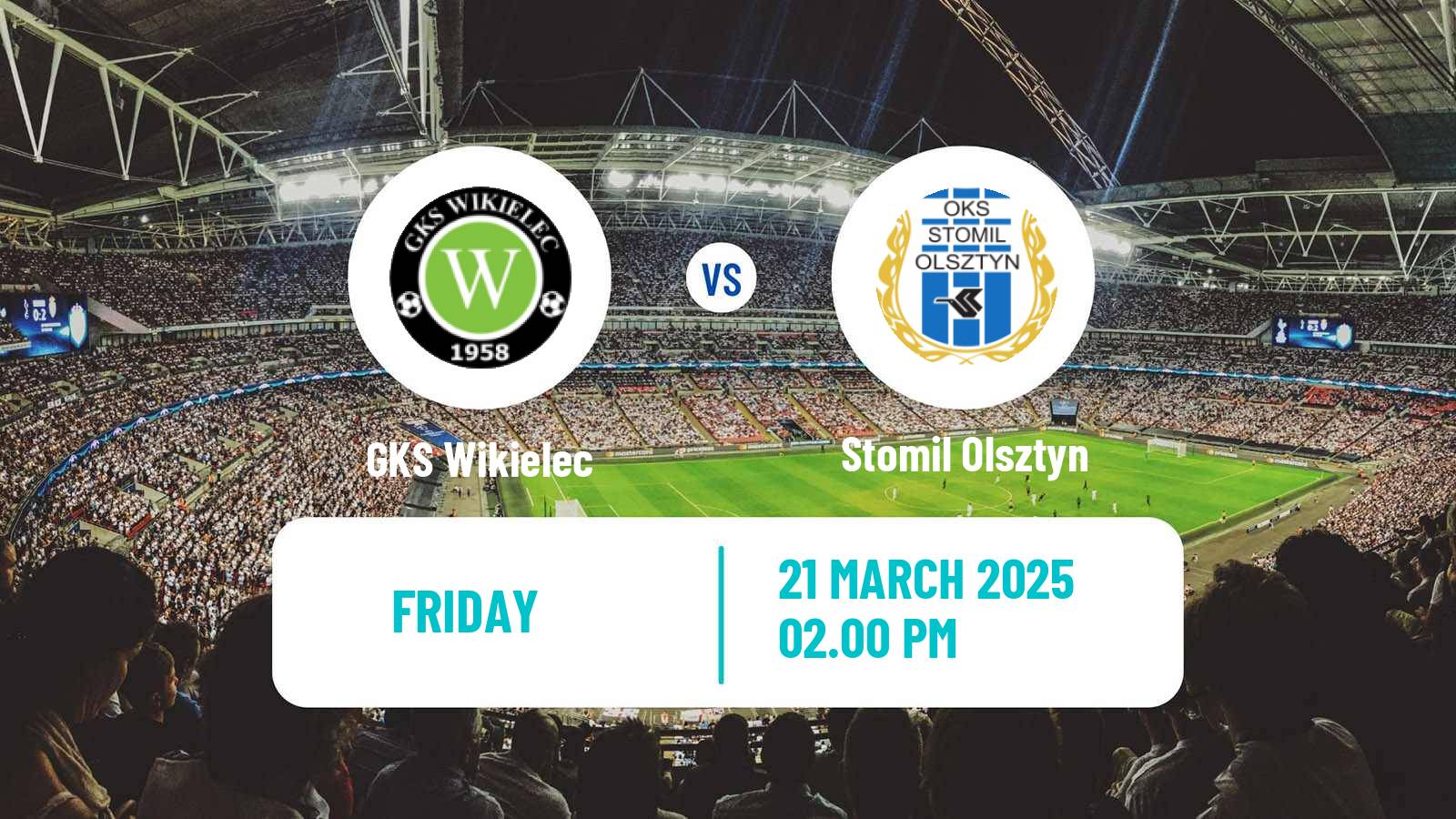 Football Polish Division 3 - Group I Wikielec - Stomil Olsztyn