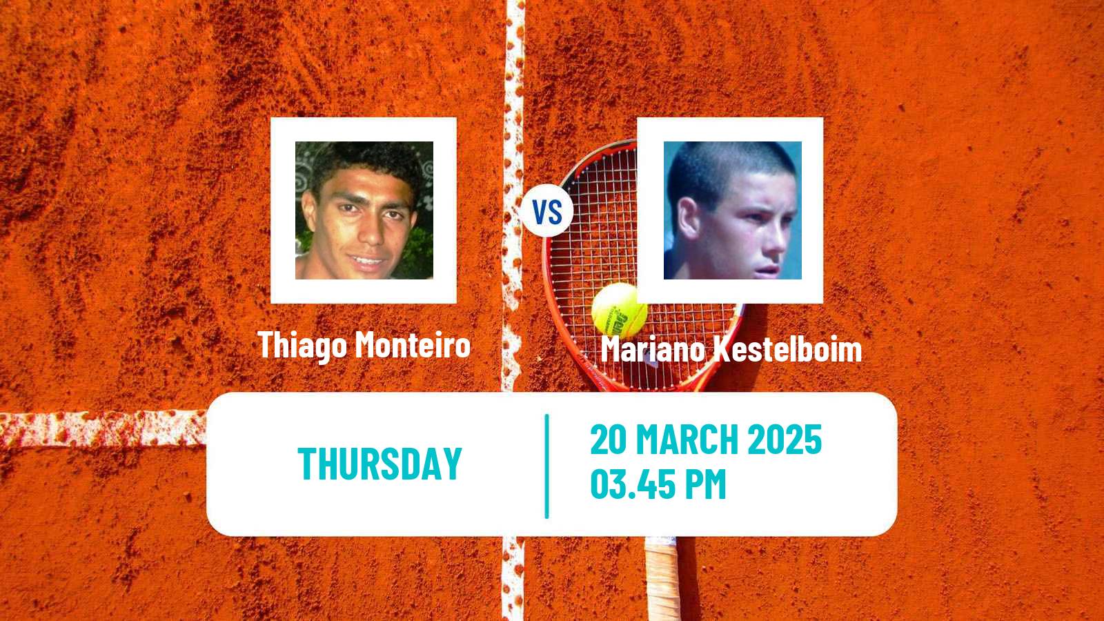 Tennis Asuncion Challenger Men Thiago Monteiro - Mariano Kestelboim