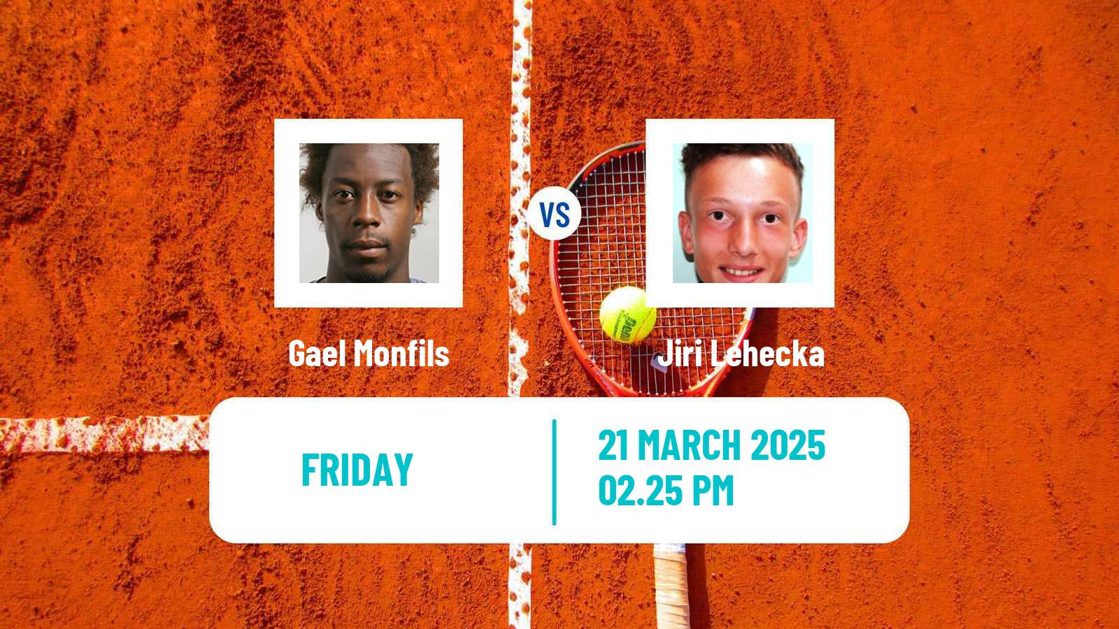 Tennis ATP Miami Gael Monfils - Jiri Lehecka