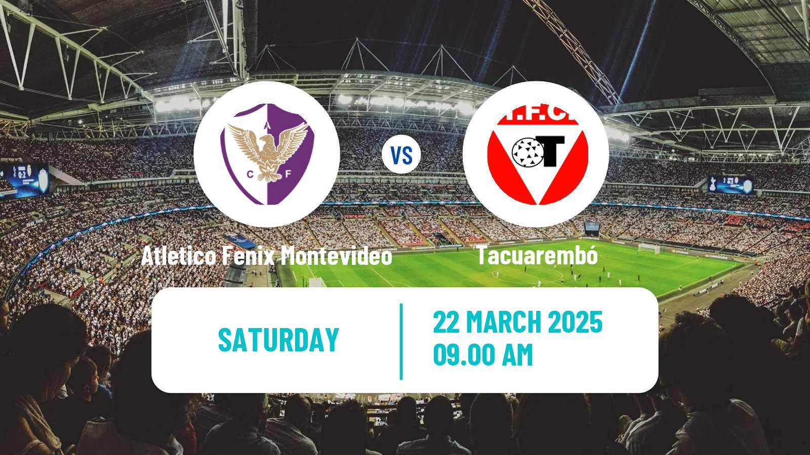 Soccer Uruguayan Segunda Division Atletico Fenix Montevideo - Tacuarembó