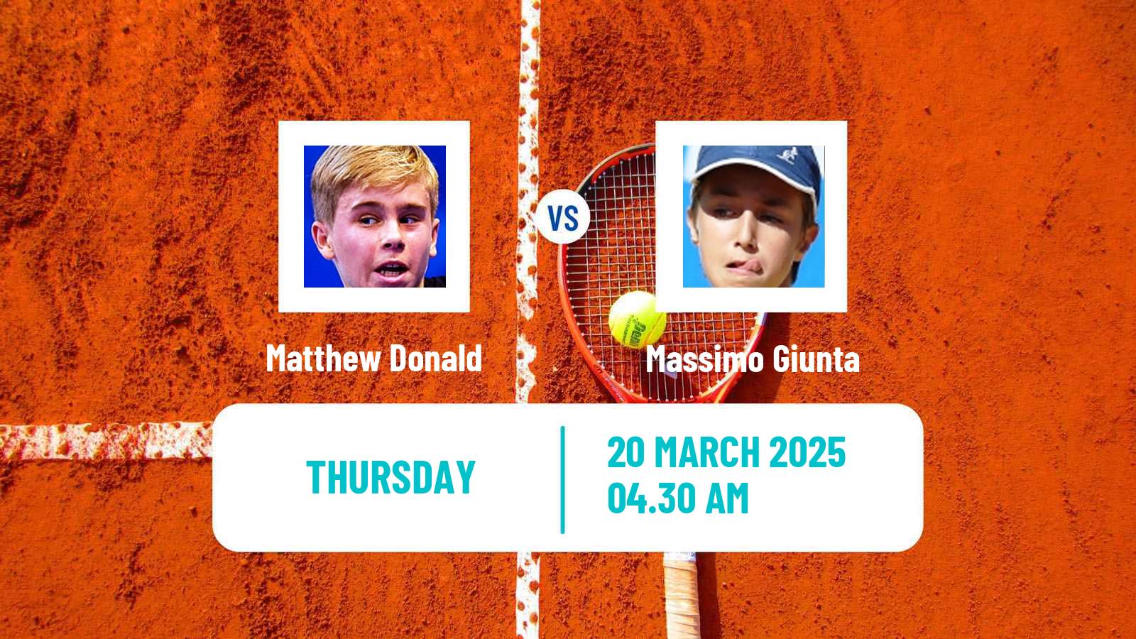 Tennis ITF M15 Monastir 11 Men Matthew Donald - Massimo Giunta