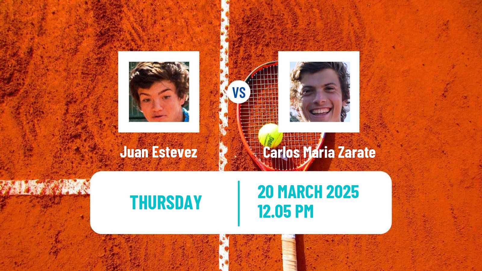 Tennis ITF M15 Villa Maria Men Juan Estevez - Carlos Maria Zarate