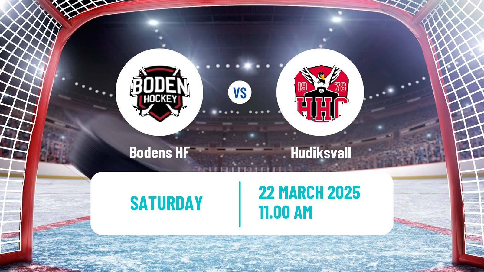 Hockey Swedish Hockey AllEttan Norra Boden - Hudiksvall