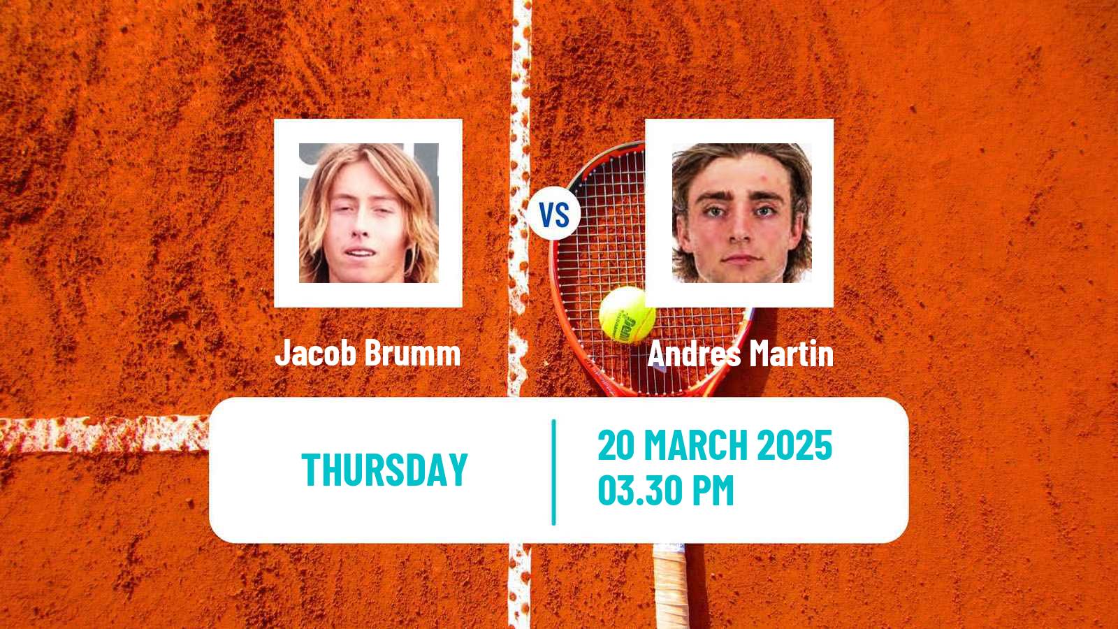 Tennis ITF M25 Bakersfield Ca Men Jacob Brumm - Andres Martin