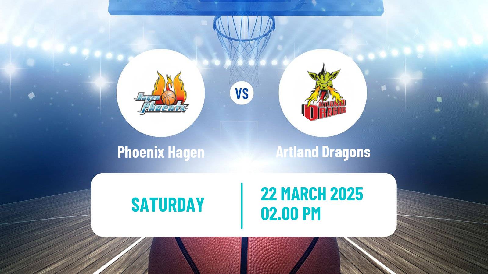 Basketball German Pro A Basketball Phoenix Hagen - Artland Dragons