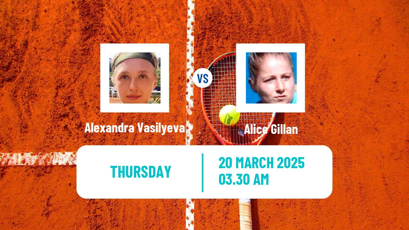 Tennis ITF W15 Alaminos 2 Women Alexandra Vasilyeva - Alice Gillan
