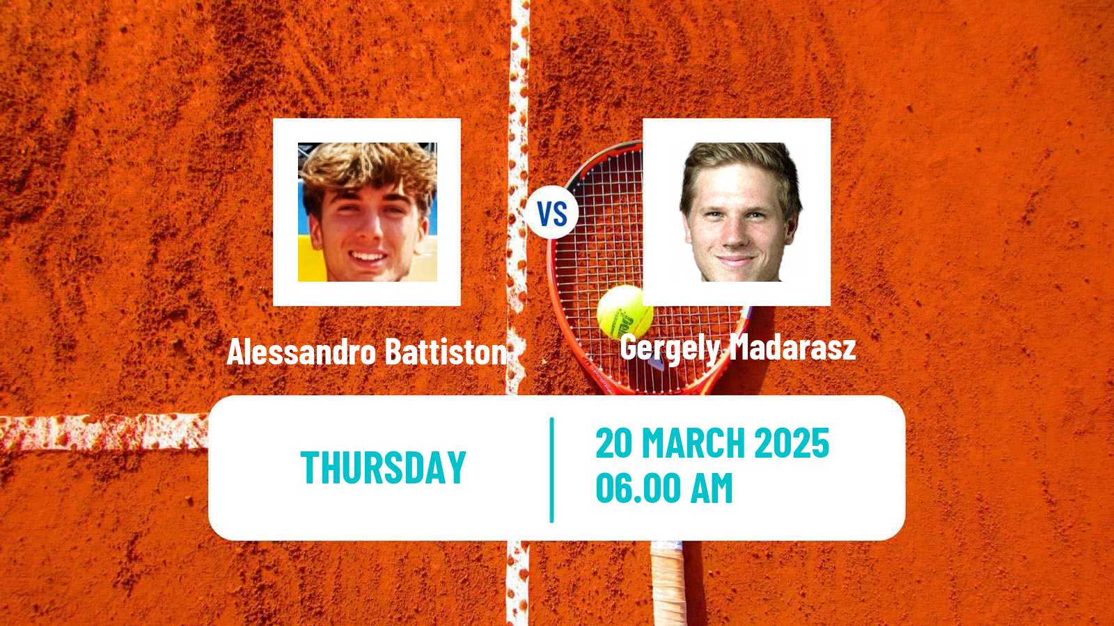Tennis ITF M15 Rovinj Men Alessandro Battiston - Gergely Madarasz