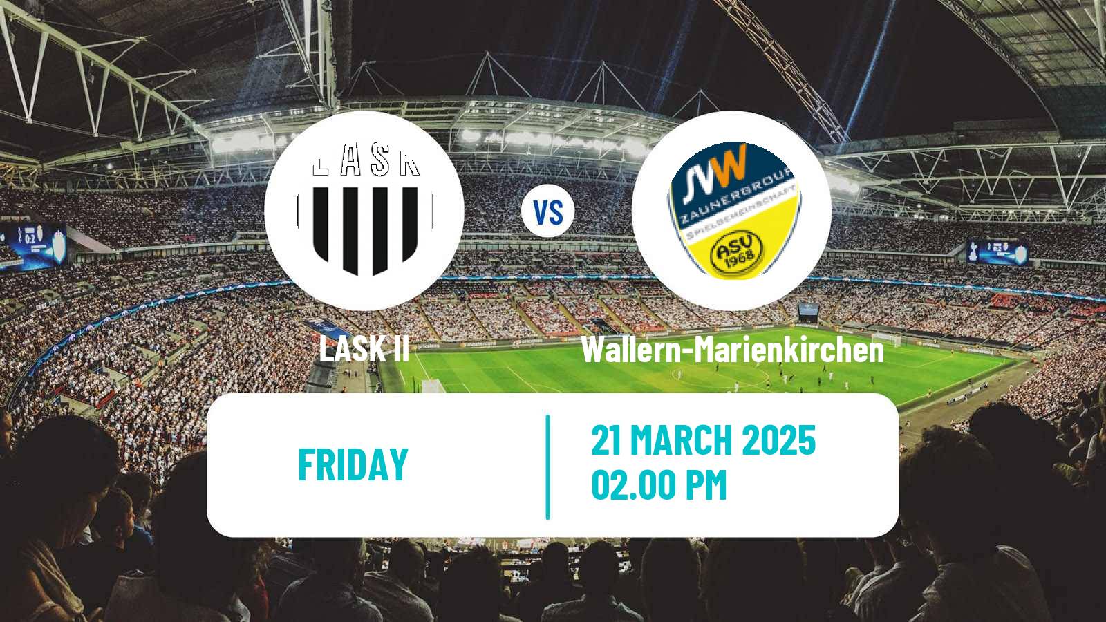 Soccer Austrian Regionalliga Central LASK II - Wallern-Marienkirchen