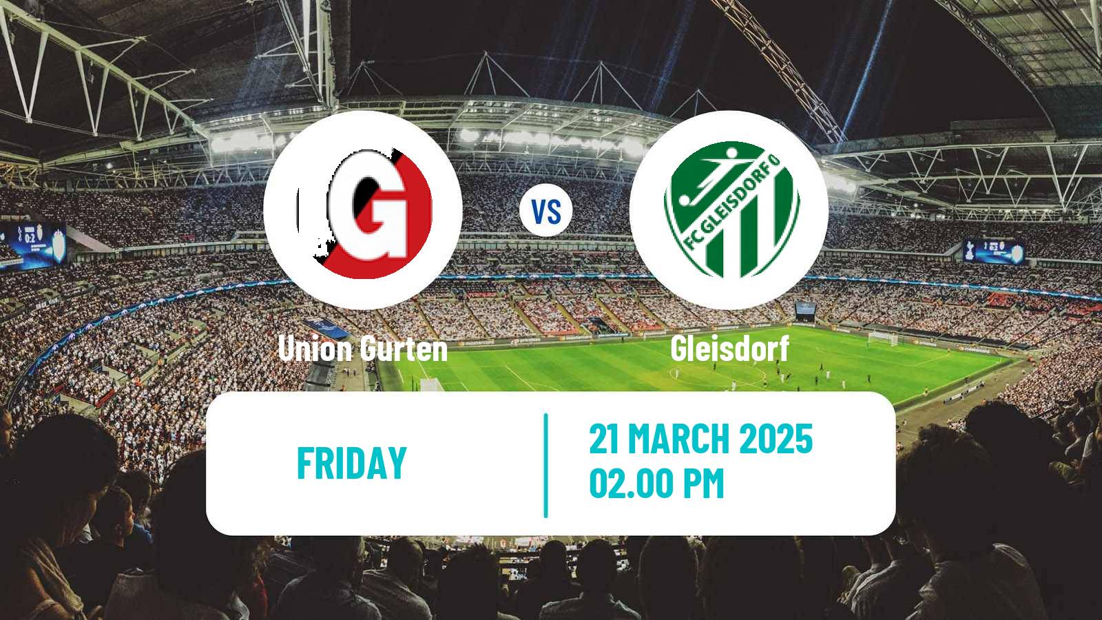 Soccer Austrian Regionalliga Central Union Gurten - Gleisdorf