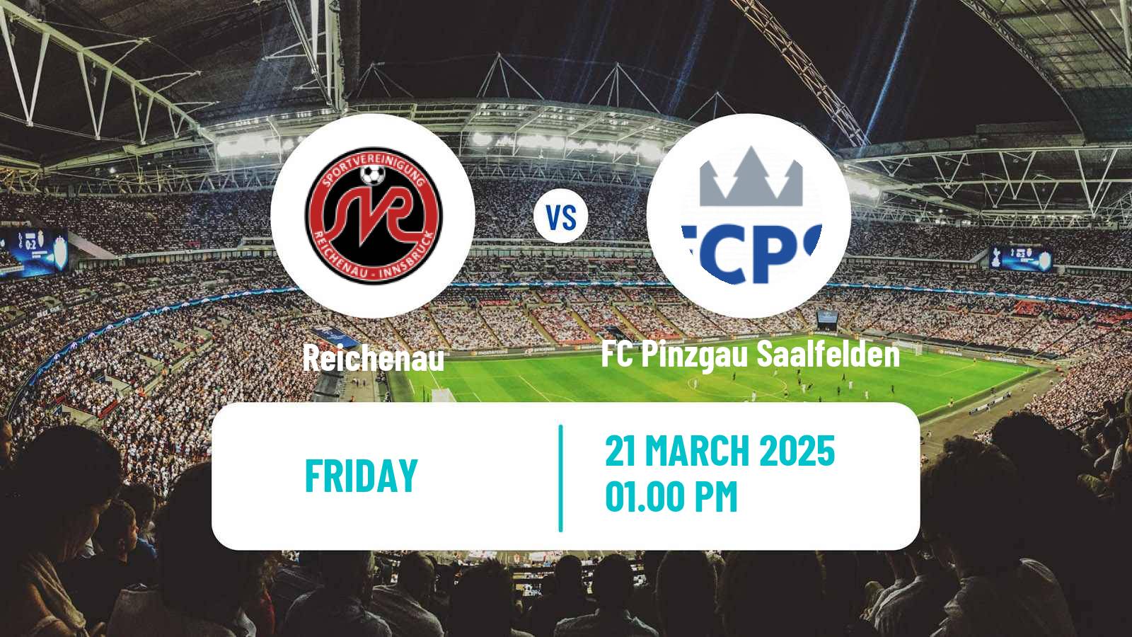 Soccer Austrian Regionalliga West Reichenau - FC Pinzgau Saalfelden