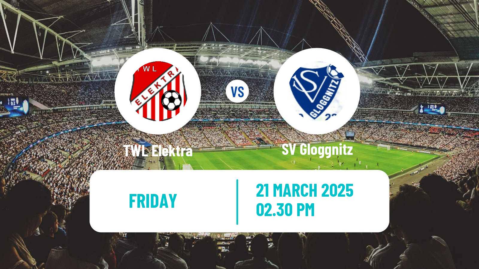 Soccer Austrian Regionalliga East TWL Elektra - Gloggnitz