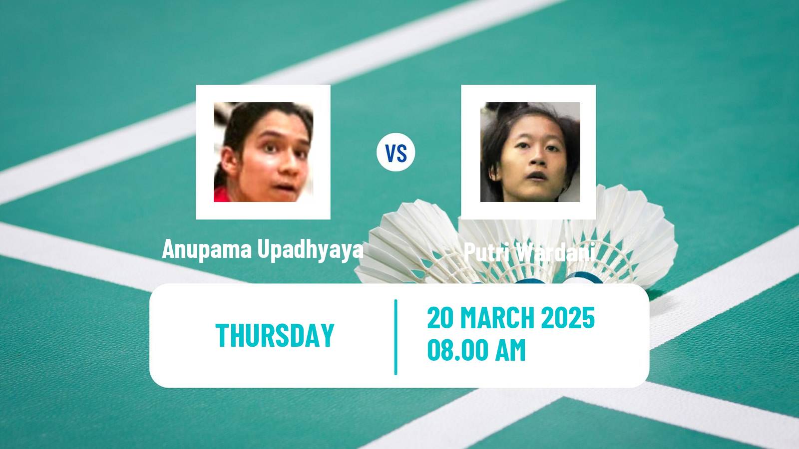 Badminton BWF World Tour Swiss Open Women Anupama Upadhyaya - Putri Wardani
