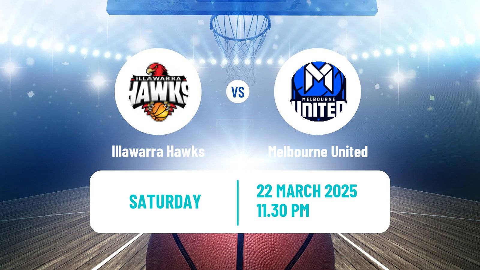 Basketball Australian NBL Illawarra Hawks - Melbourne United