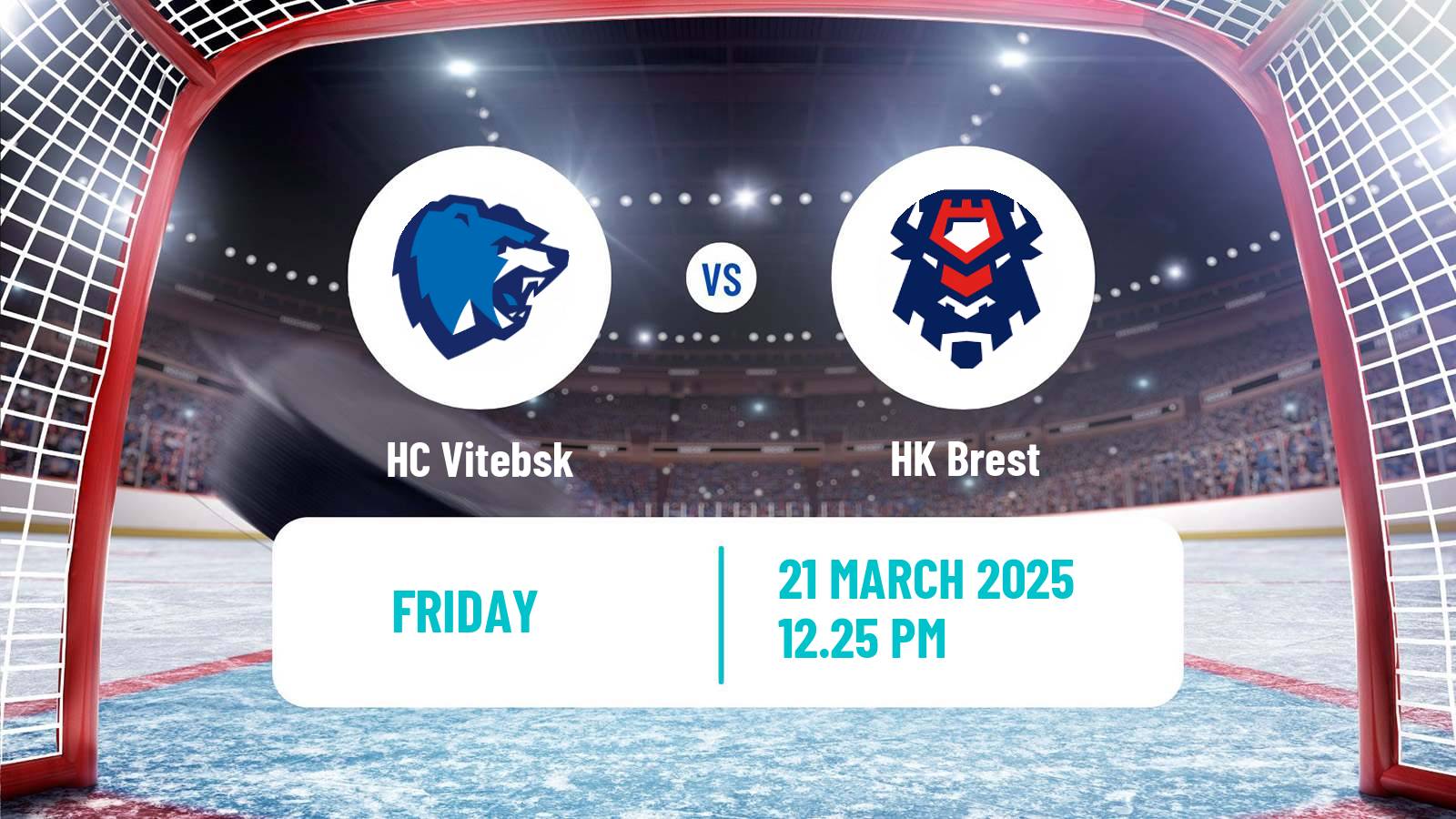 Hockey Belarusian Extraleague Vitebsk - Brest