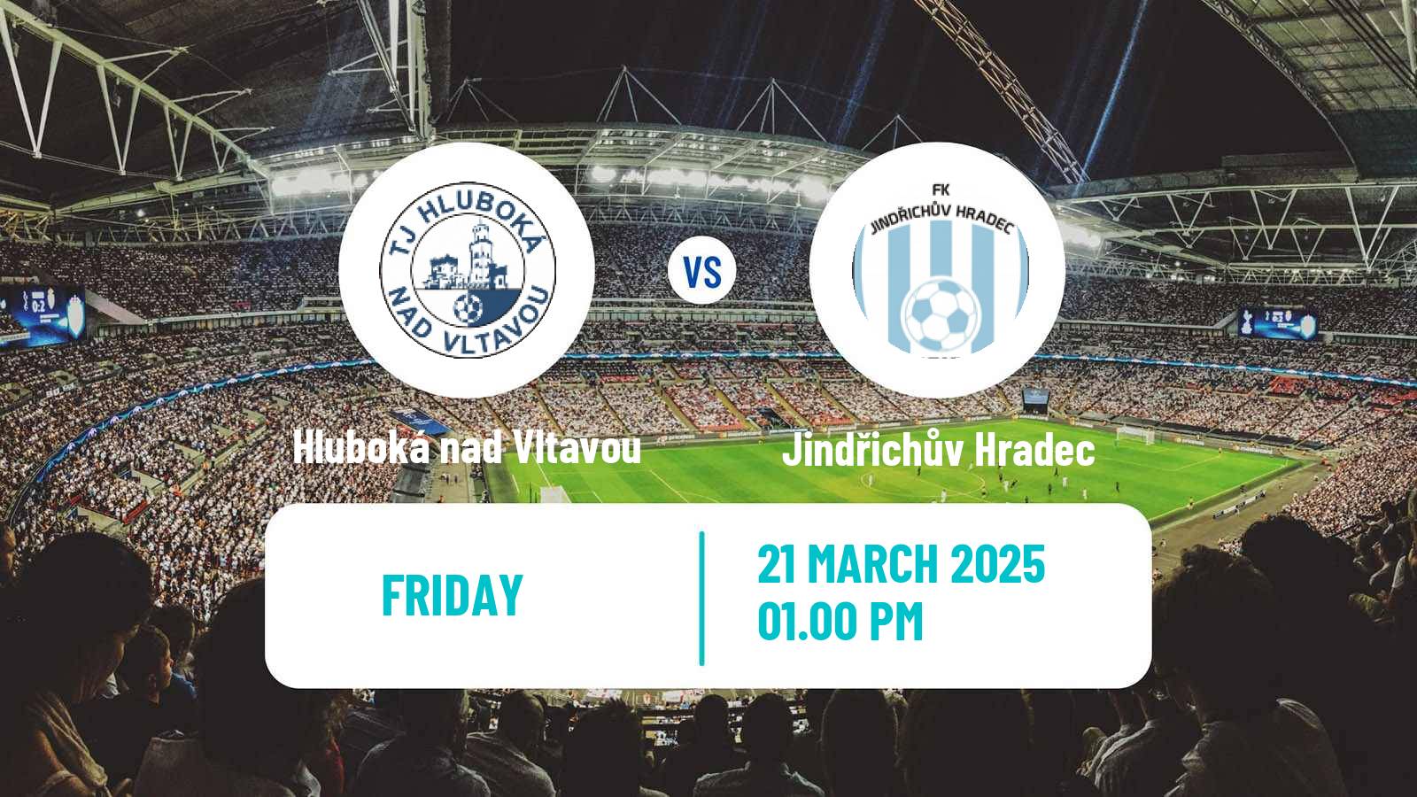 Soccer Czech Division A Hluboká nad Vltavou - Jindřichův Hradec