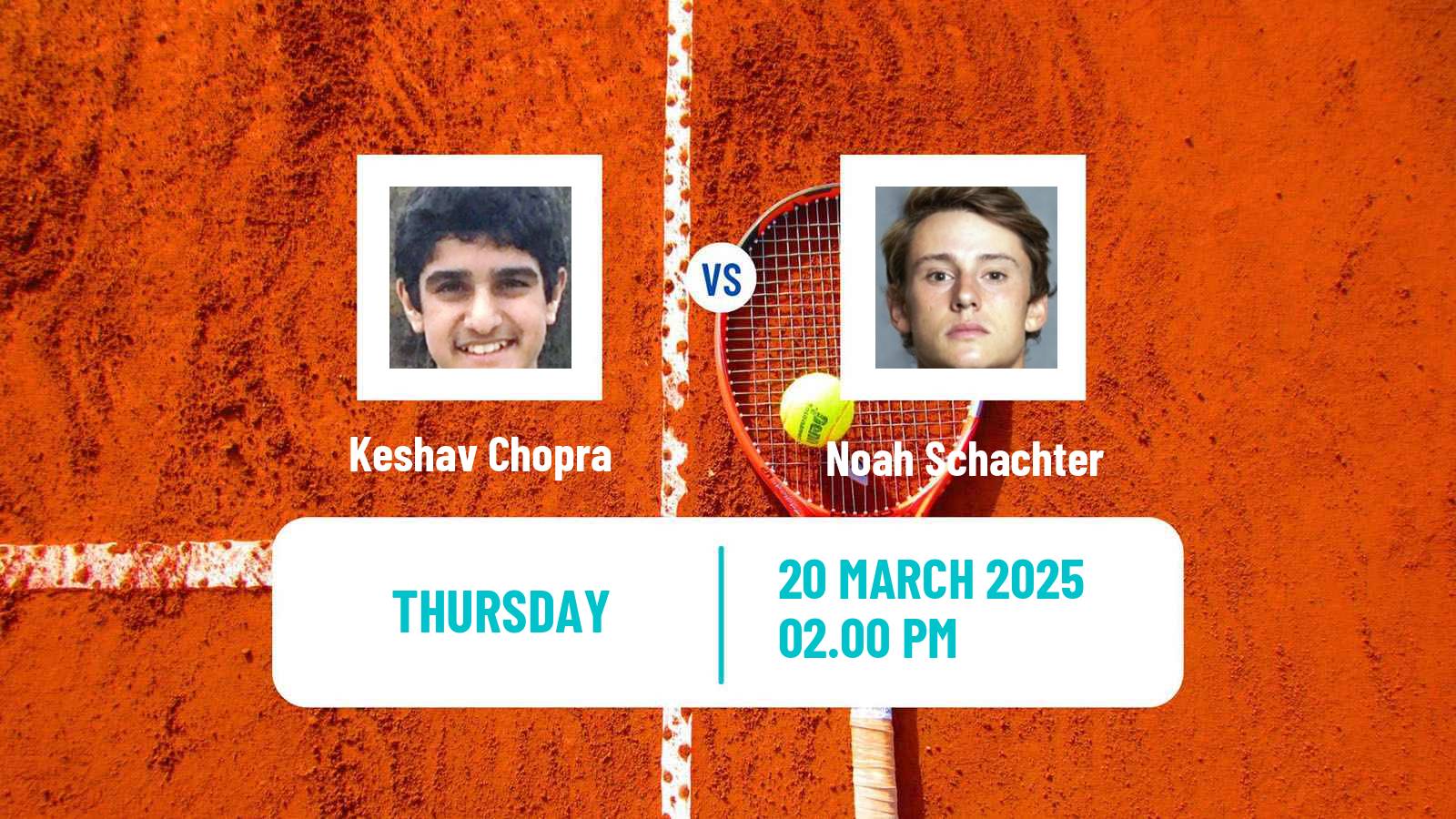 Tennis ITF M25 Bakersfield Ca Men Keshav Chopra - Noah Schachter