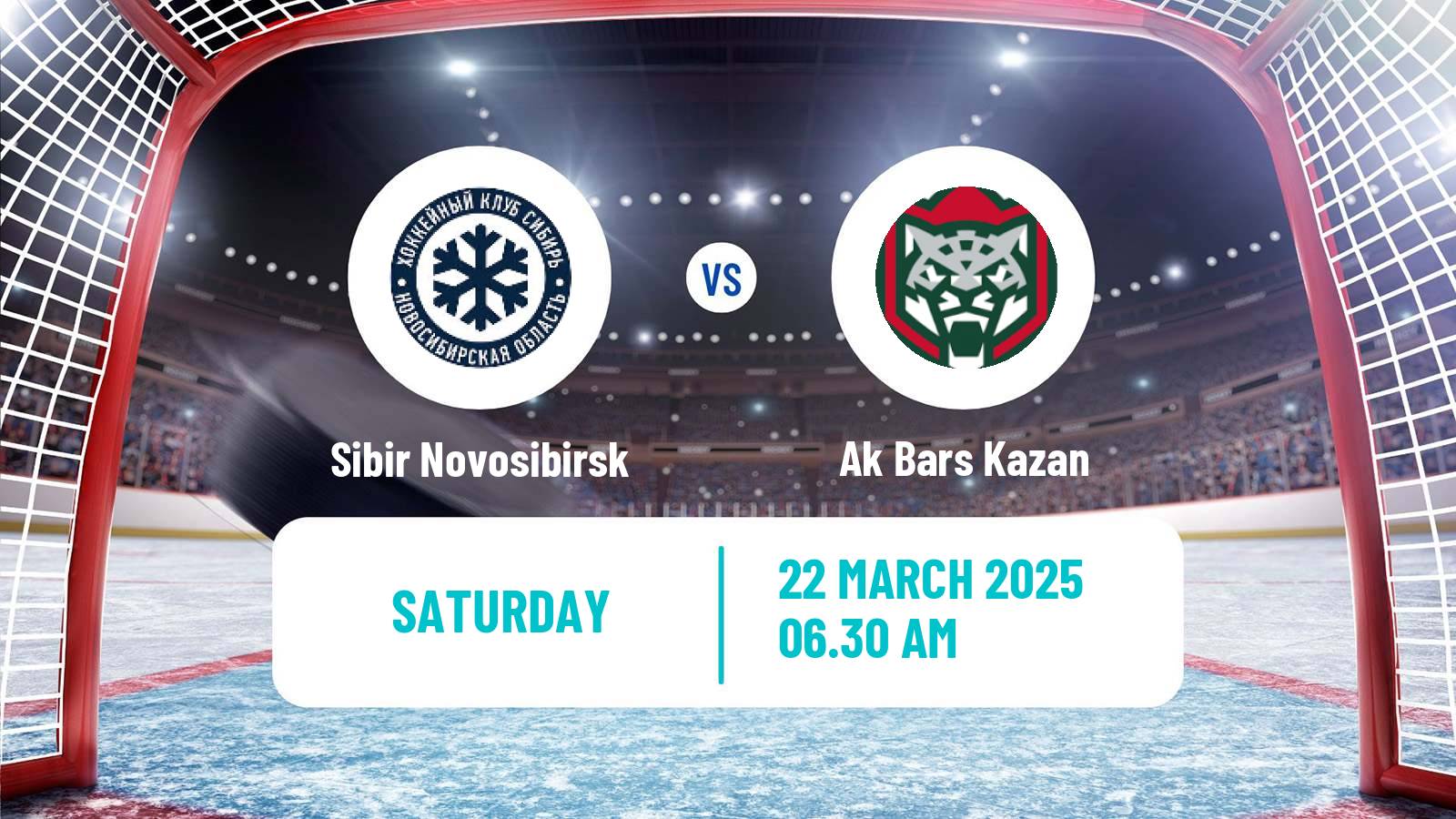 Hockey KHL Sibir Novosibirsk - Ak Bars Kazan