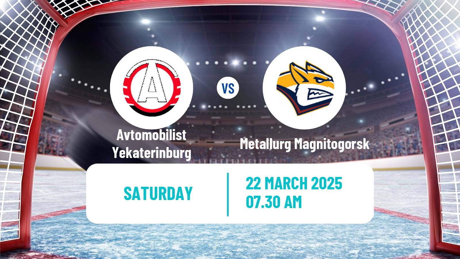 Hockey KHL Avtomobilist Yekaterinburg - Metallurg Magnitogorsk