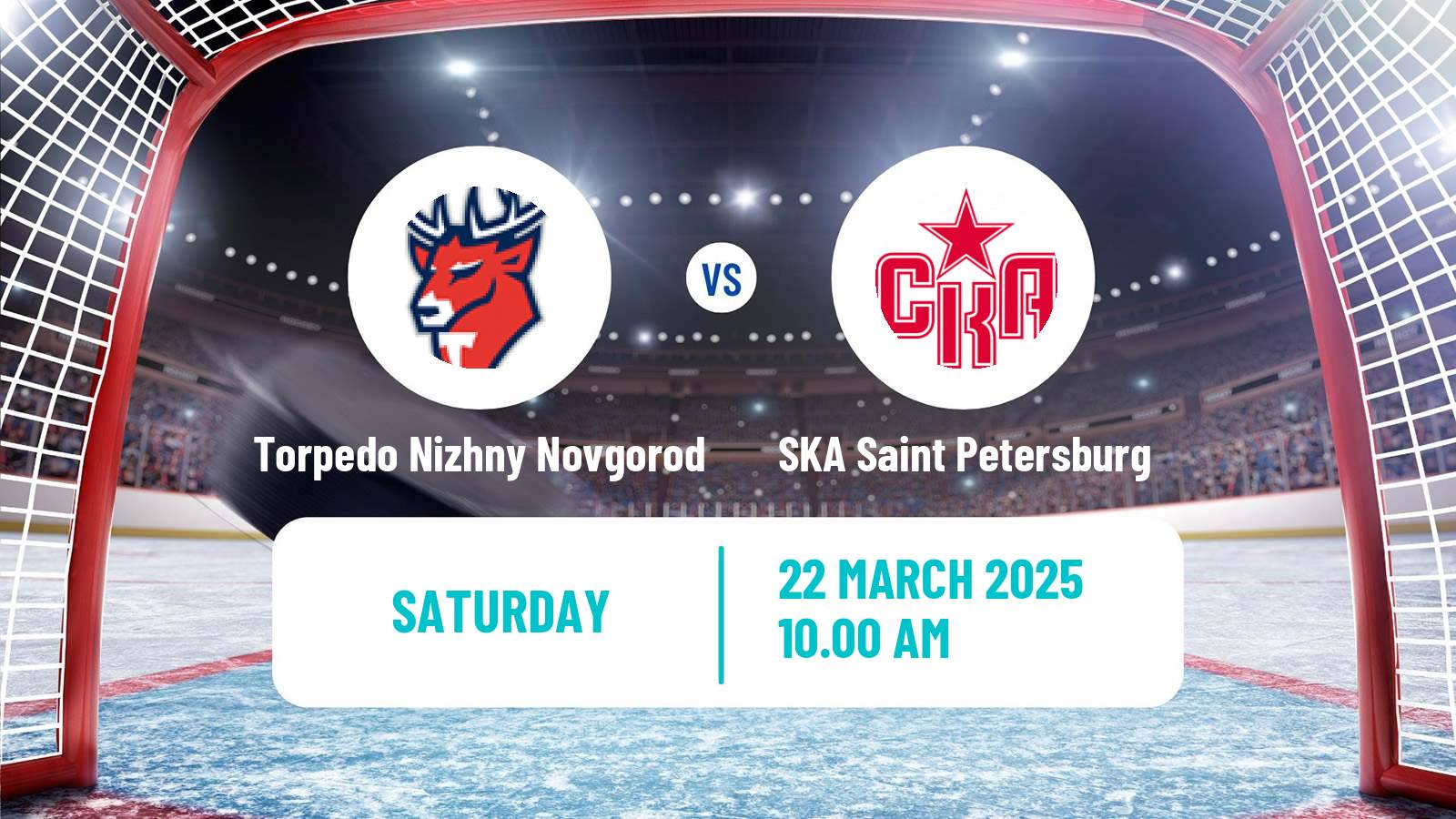 Hockey KHL Torpedo Nizhny Novgorod - SKA Saint Petersburg