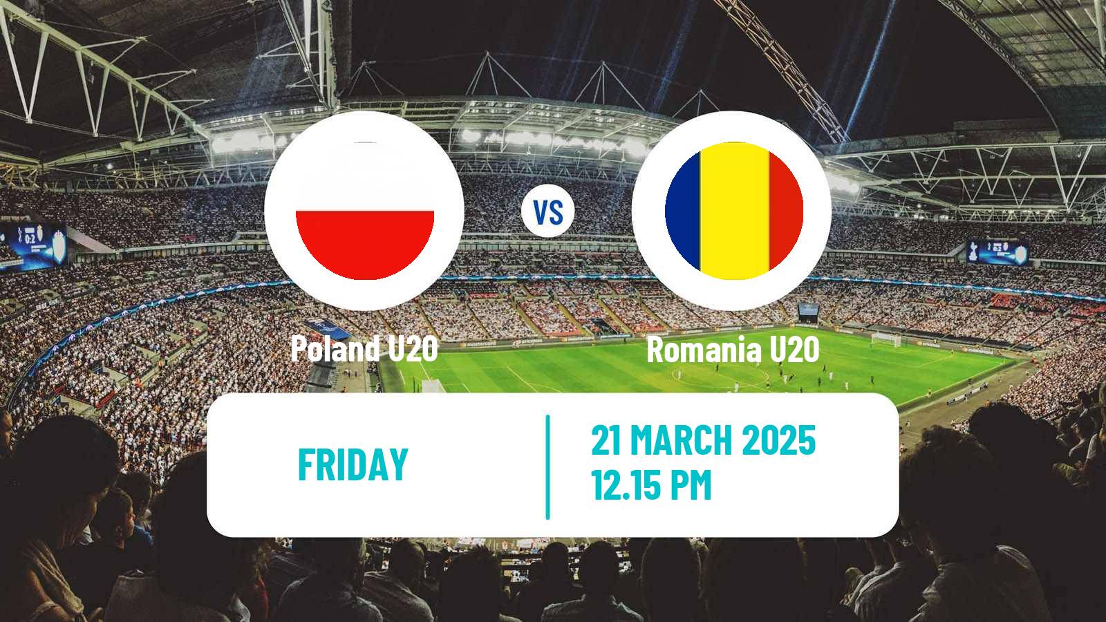 Soccer Elite League U20 Poland U20 - Romania U20