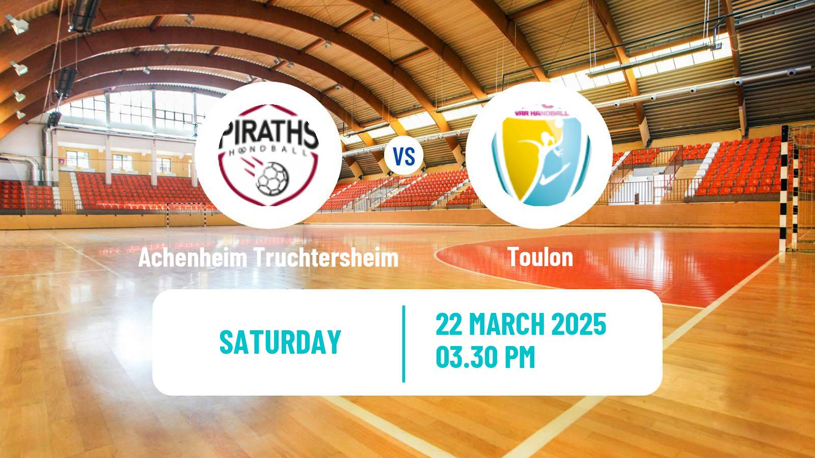 Handball French Division 1 Handball Women Achenheim Truchtersheim - Toulon