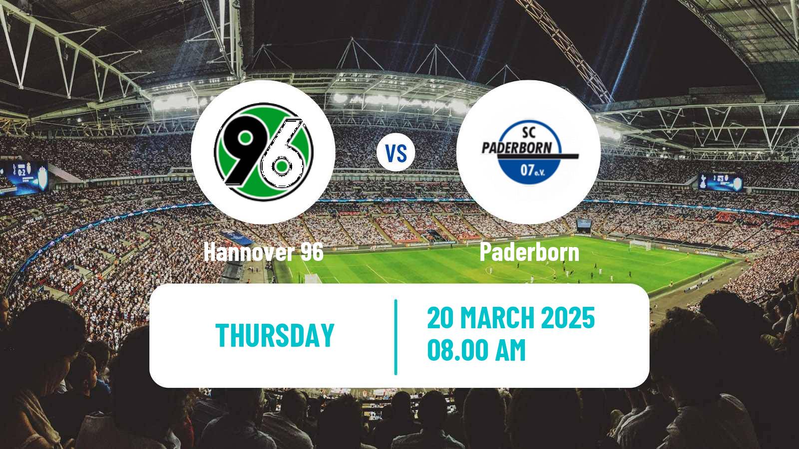 Soccer Club Friendly Hannover - Paderborn