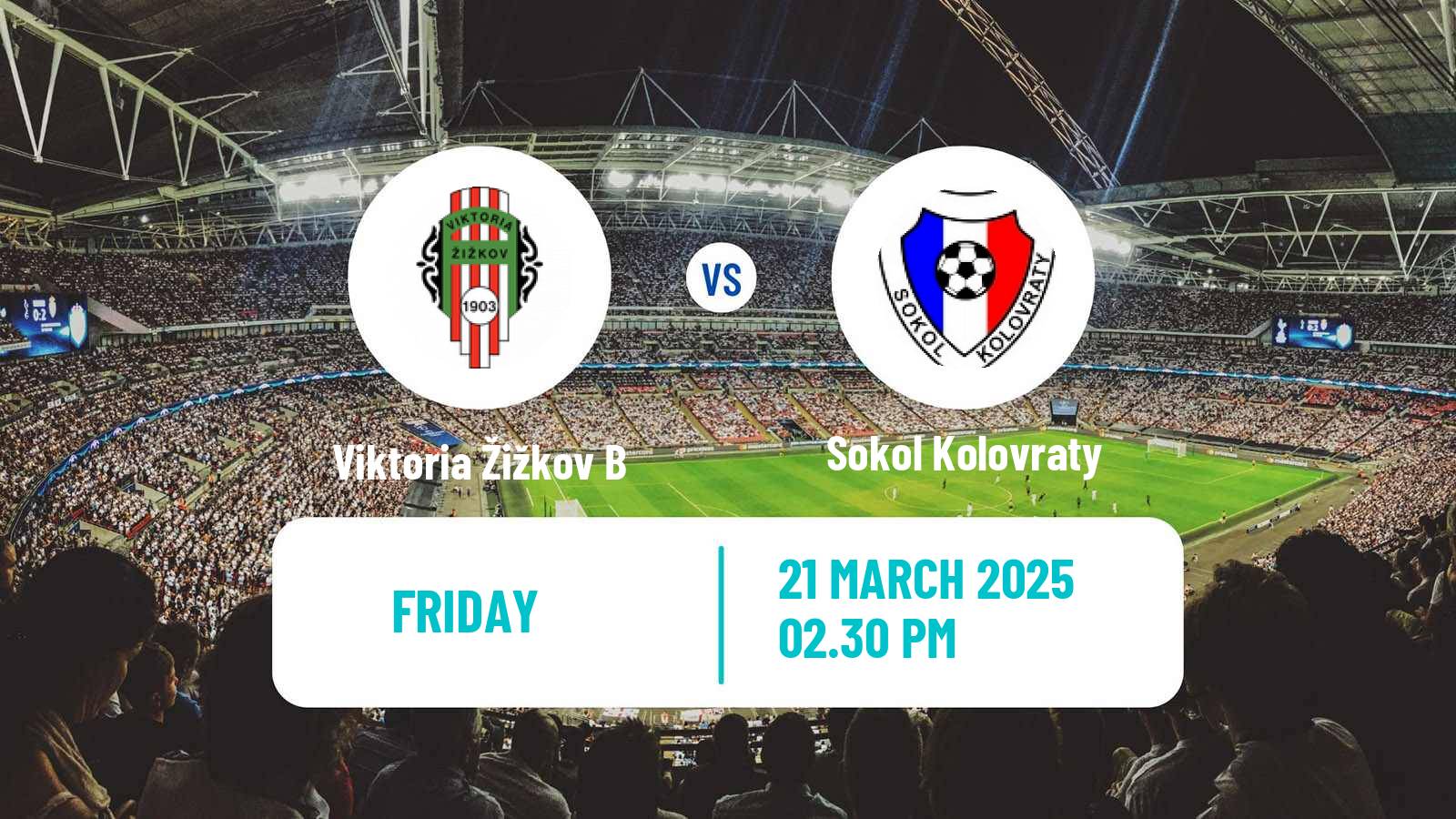 Soccer Czech Prazsky Prebor Viktoria Žižkov B - Sokol Kolovraty