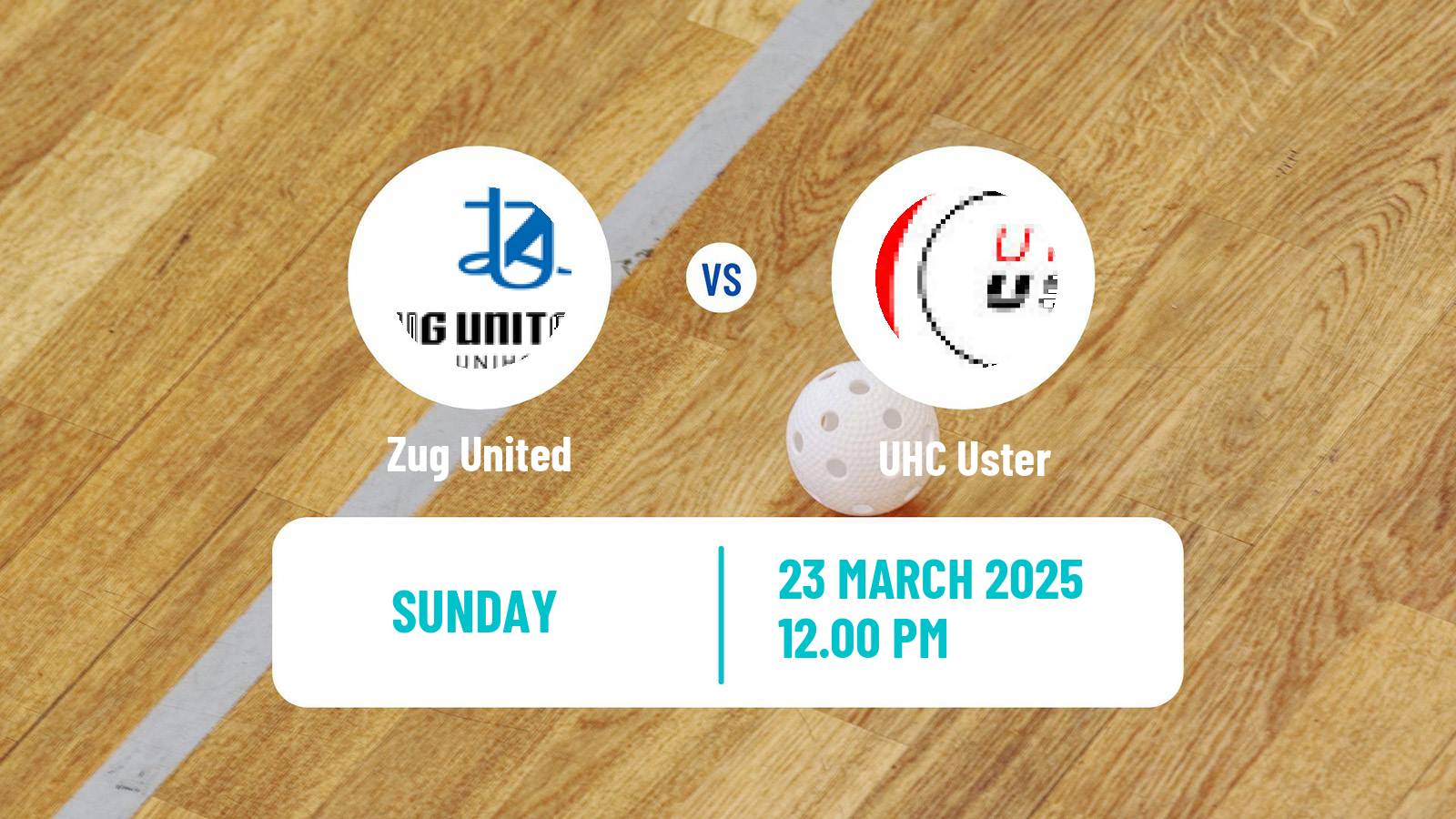 Floorball Swiss NLA Floorball Zug United - Uster