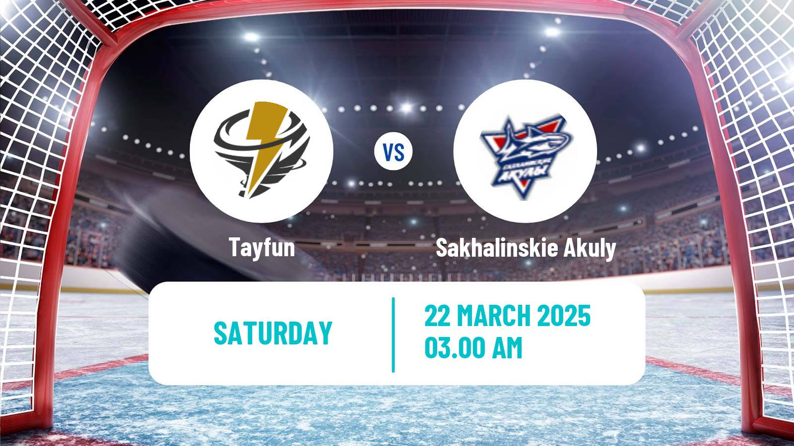 Hockey MHL Tayfun - Sakhalinskie Akuly